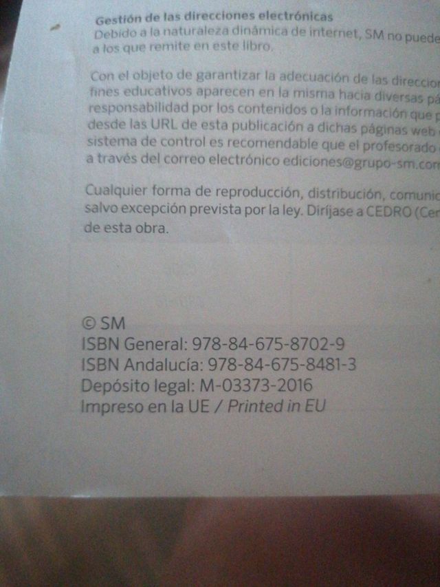 Se venden libros 4º ESO