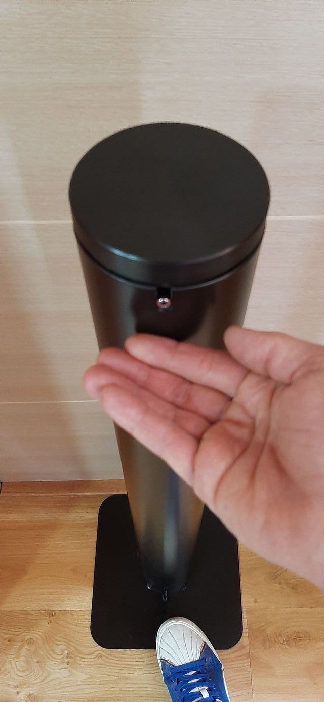 dosificador de gel con pedal