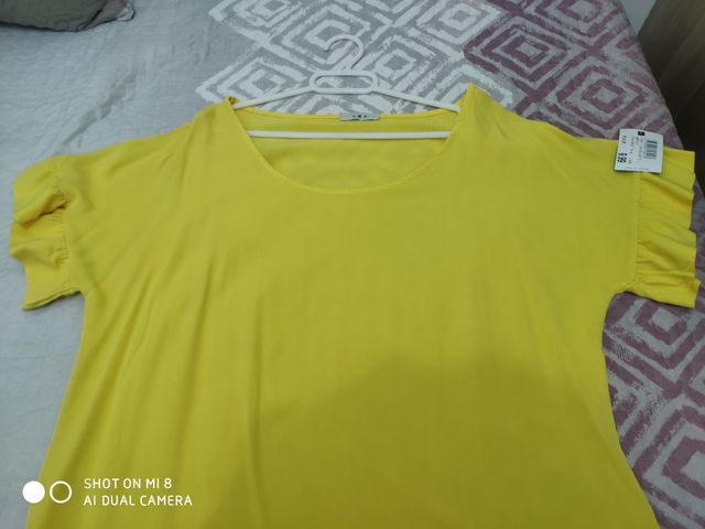 Camisa amarilla sin estrenar talla XL Oferta