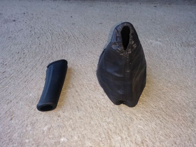 Empuñadura y fuelle freno de mano Fiat Stilo