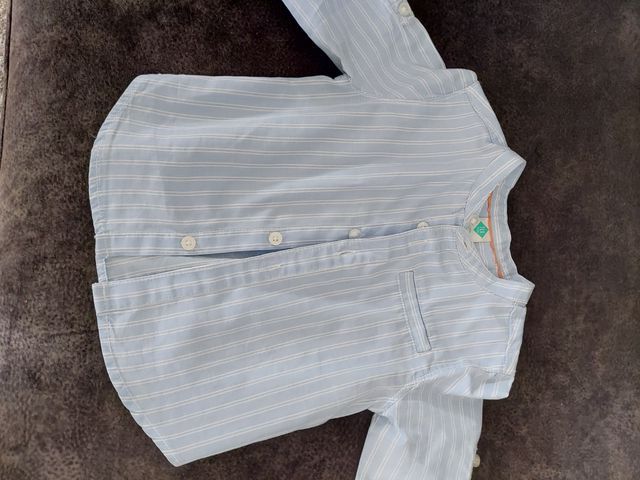2 prendas: pantalon y camisa 12 meses