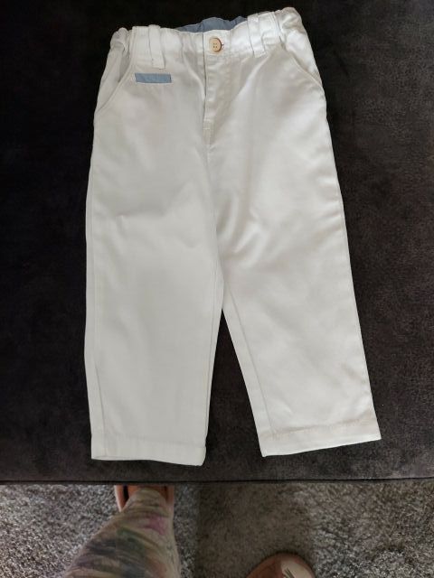 2 prendas: pantalon y camisa 12 meses