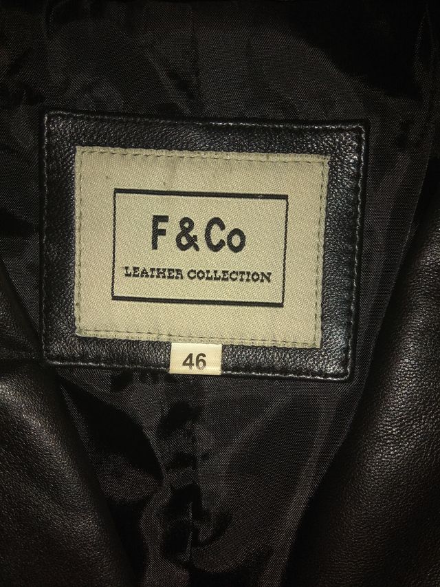 CHAQUETA AMERICANA PIEL 100%