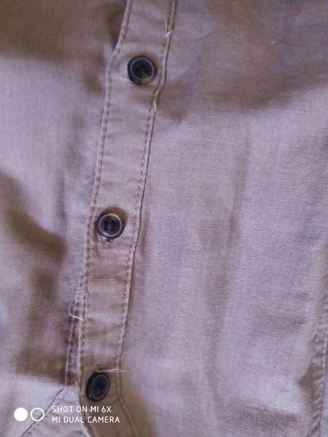 vestido camisero Mango talla L