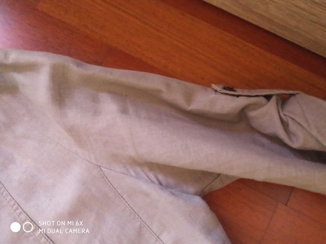 vestido camisero Mango talla L