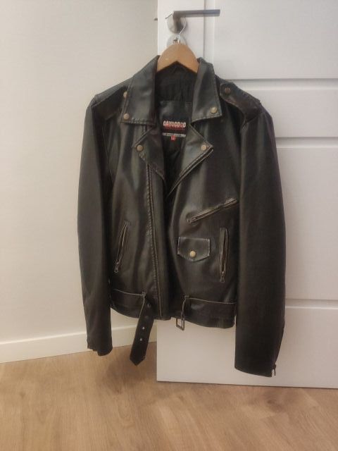 Chaqueta Cuero Envejecido