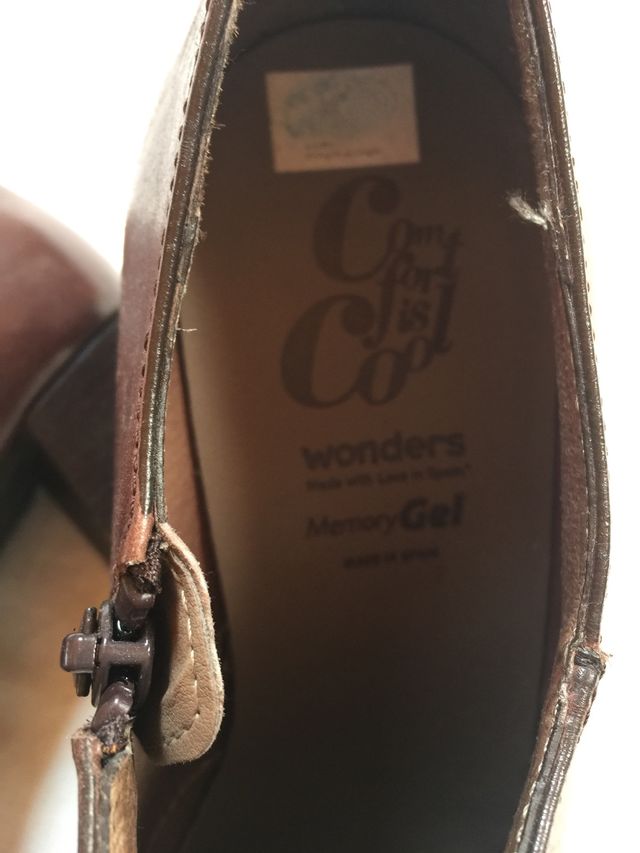 Zapatos WONDERS piel tacón