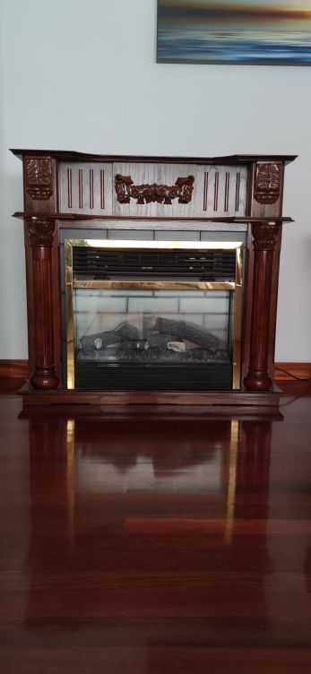 Chimenea eléctrica victoriana bristol de segunda mano por 300 € en