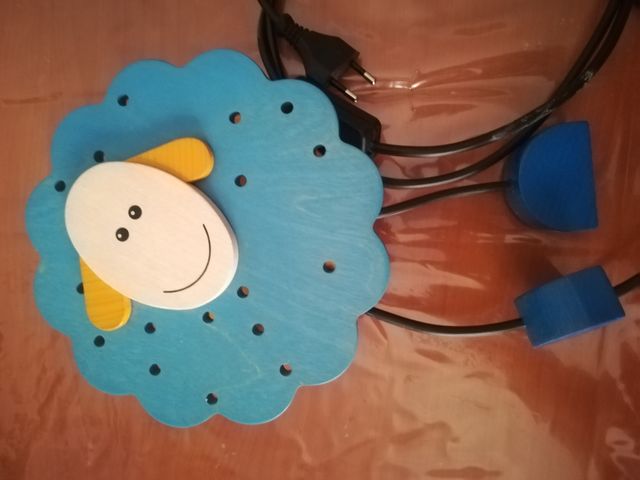 lámpara infantil. aplique