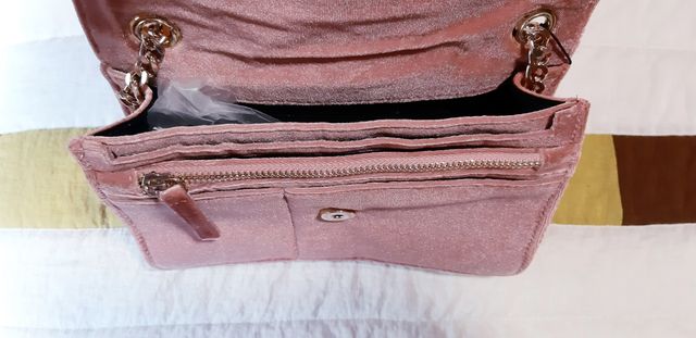 Bolso terciopelo Zara NUEVO