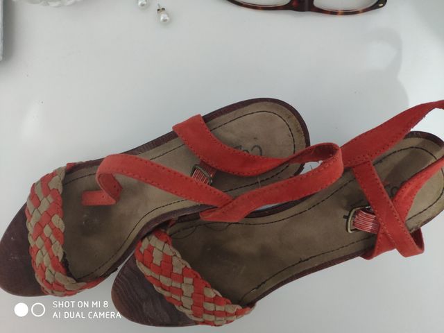 Sandalias de tacón número 40