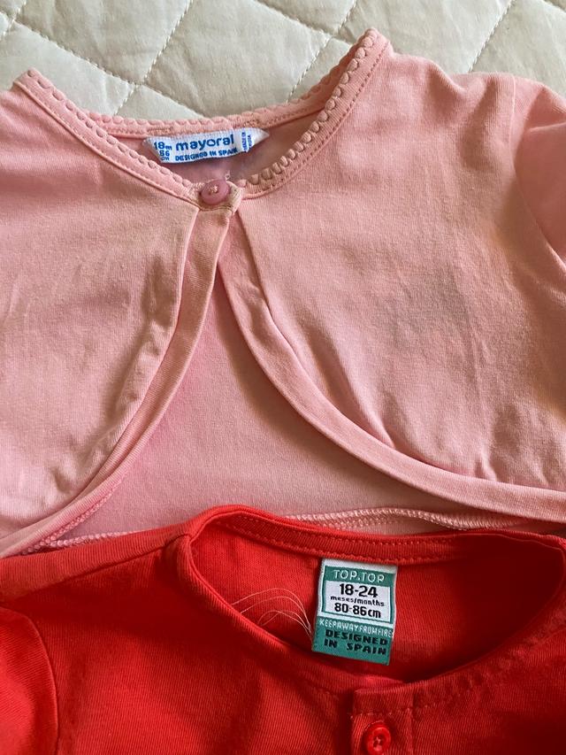 Chaquetas Mayoral y Top Top. Talla 18-24 meses