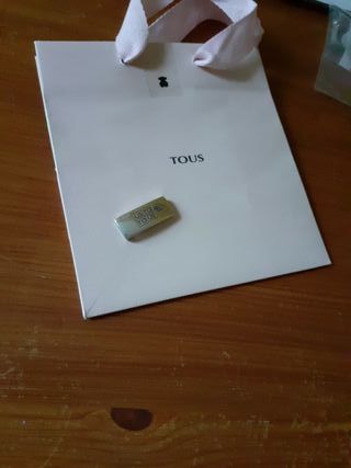 Placa plata para pulsera Tous de segunda mano por 15 EUR en Malgrat de mar  en WALLAPOP