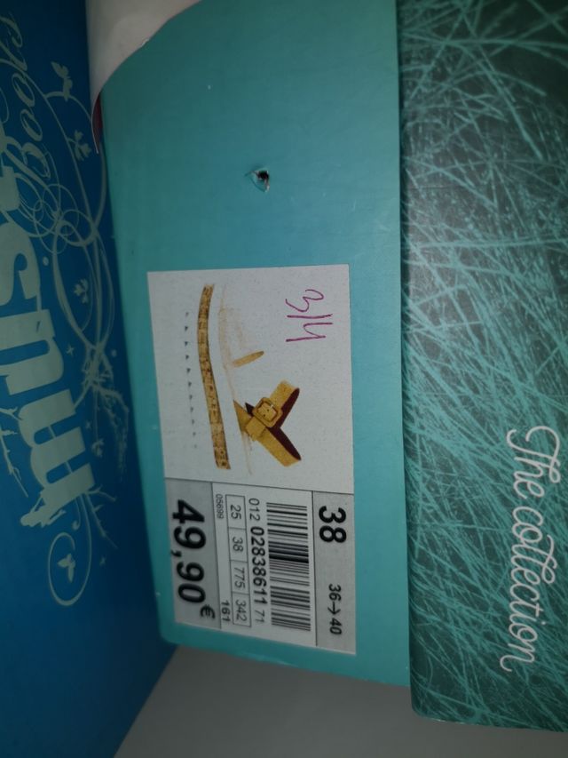 cuñas mustang, numero 38