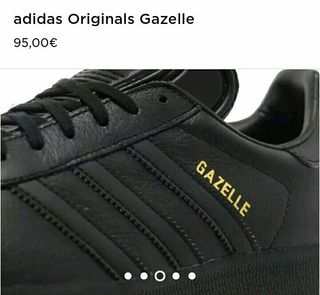 adidas gazelle piel negras adidas gazelle piel negras