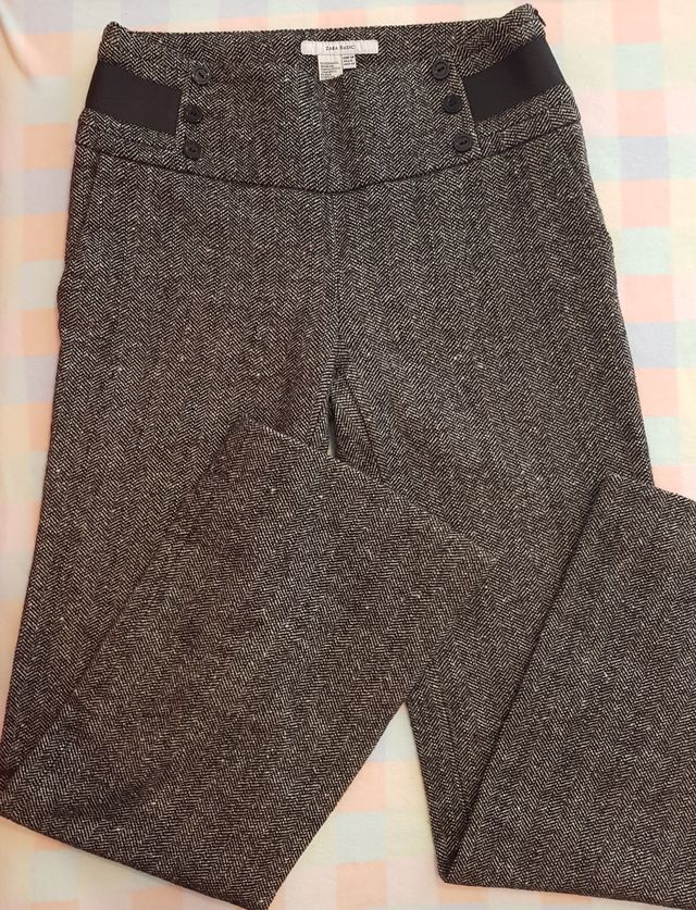 pantalón recto zara
