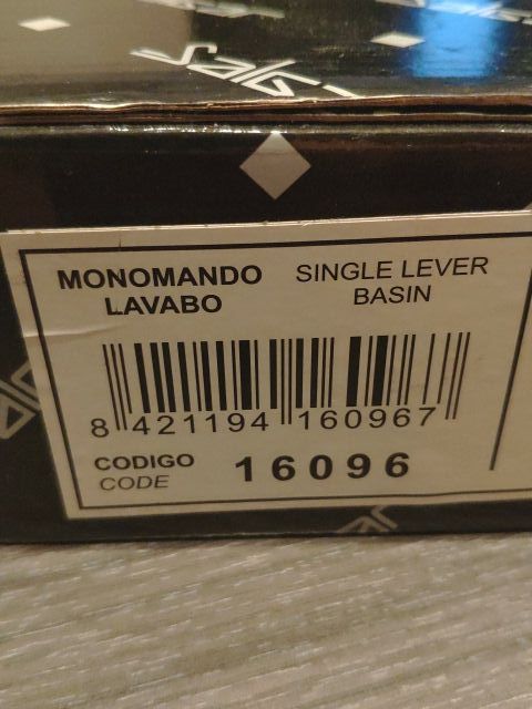 grigo monomando lavabo
