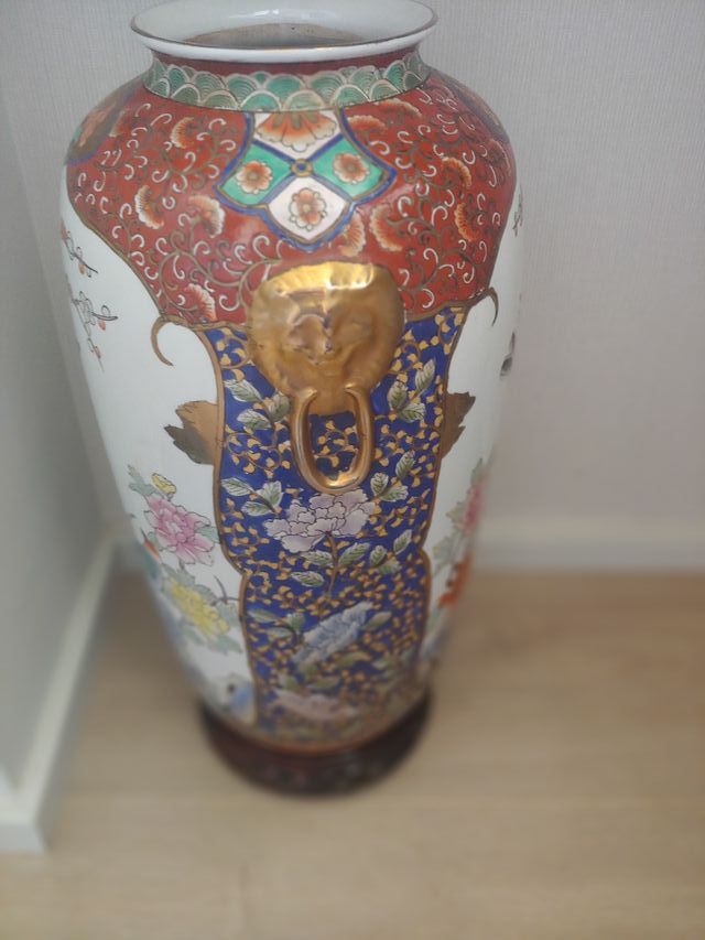 Jarron decoracion de porcelana