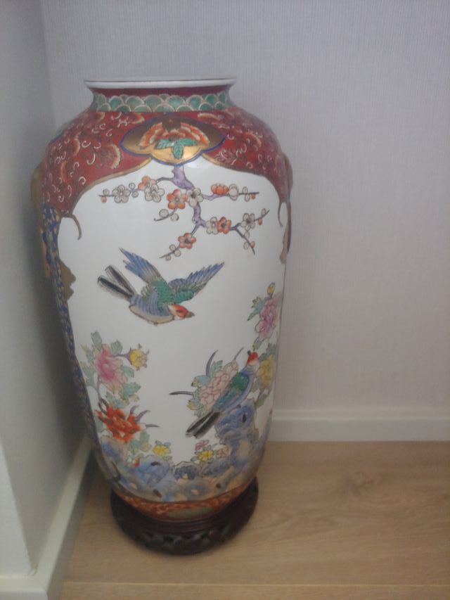 Jarron decoracion de porcelana