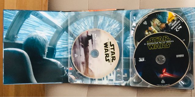 STAR WARS: El Despertar de la Fuerza BD 3D+Extras