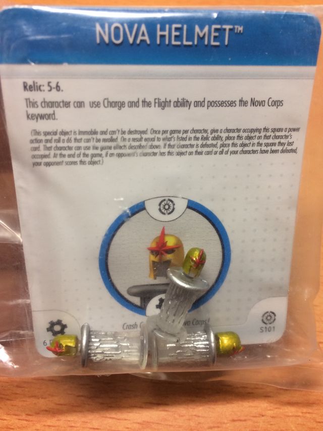 Marvel Heroclix Nova Helmet