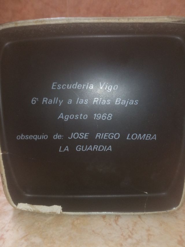 Caja 6° Rally a las Rías Bajas 1968