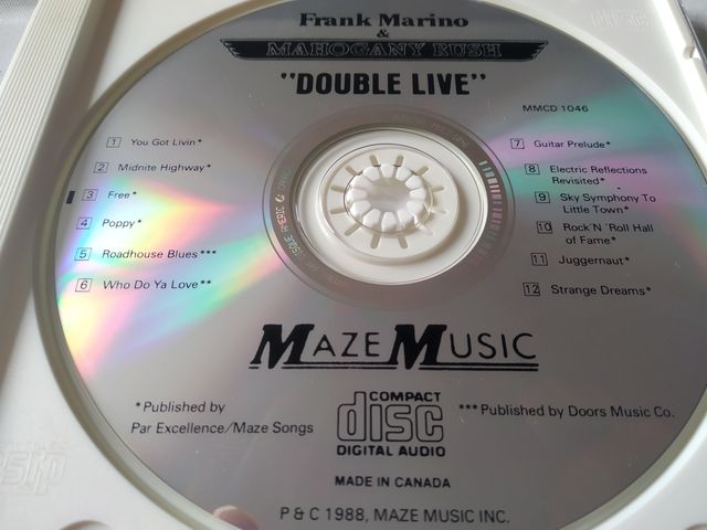 Frank Marino. Original. Rareza!