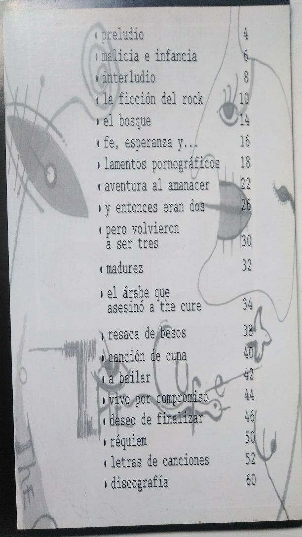 Libro fotos The Cure