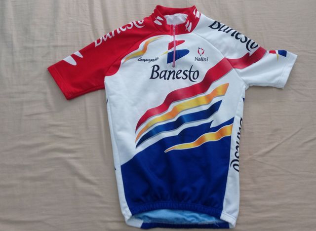 maillot ciclismo Banesto 1997 niño