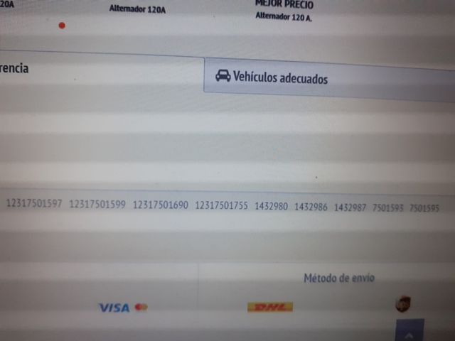 Alternador bmw e46,e39 320i 323i 325i 330i