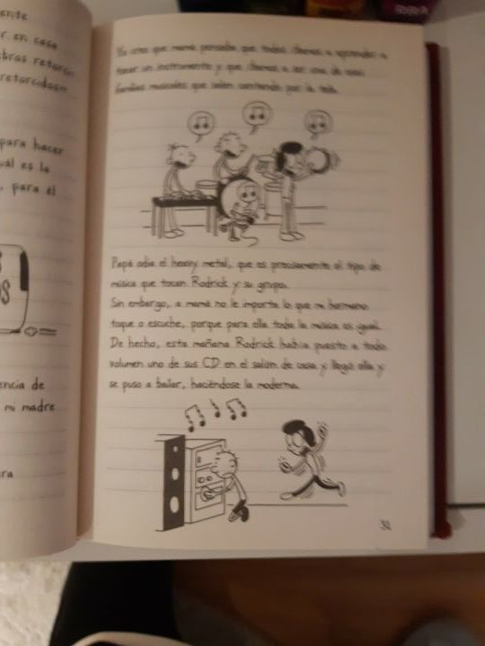 Colección "El Diario de Greg", tapa dura.