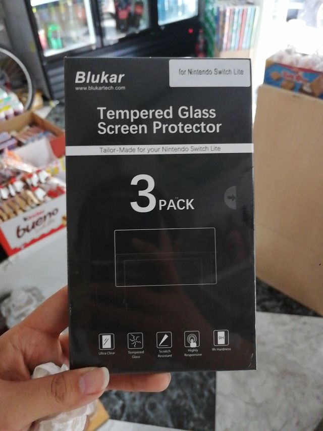 3 protector para Nintendo Switch lite