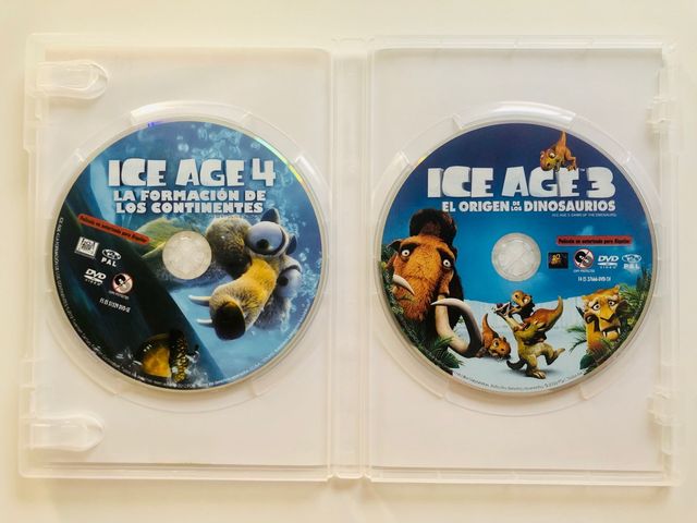 DVD Ice Age 3 & 4