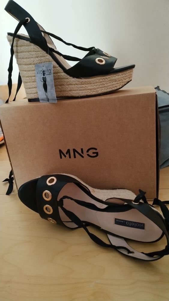 Sandalias Mango (Violeta)   talla 41