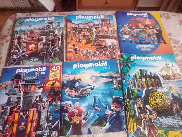 lotto di 6 cataloghi Playmobil