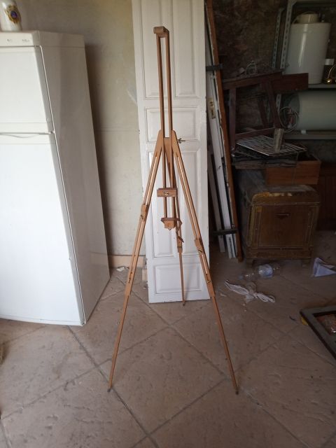 caballete de pintura plegable
