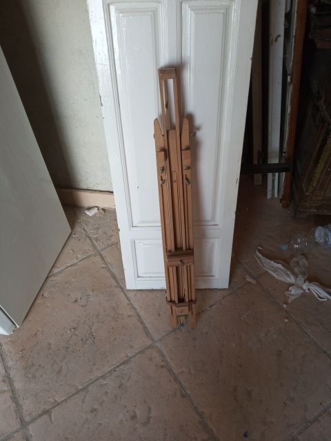 caballete de pintura plegable