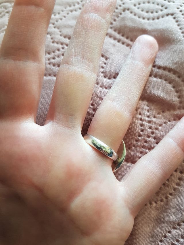 Anillo plata