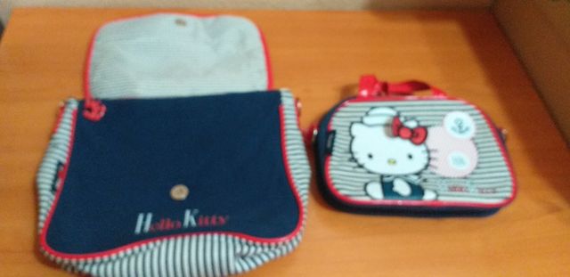 bolso y neceser hello kity