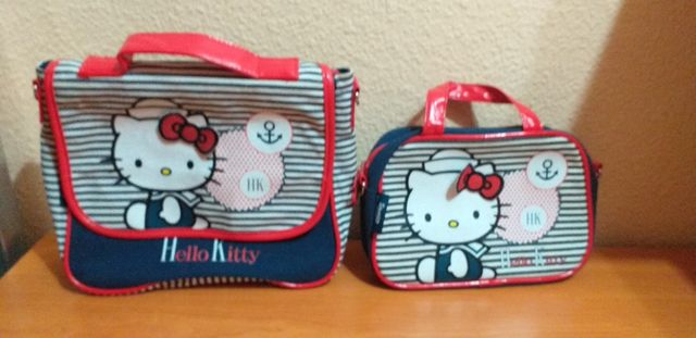 bolso y neceser hello kity