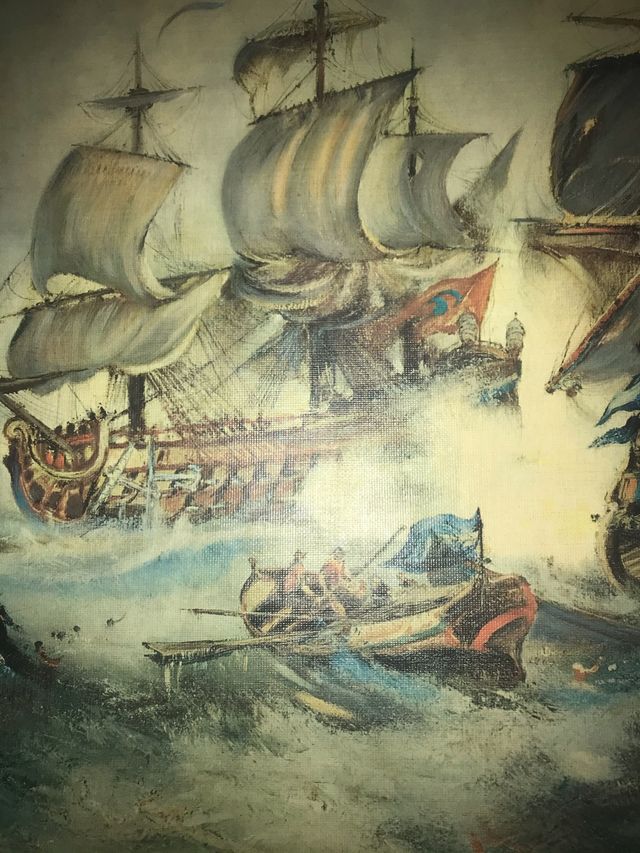 CUADRO A TABLILLA DEL AÑO 1800