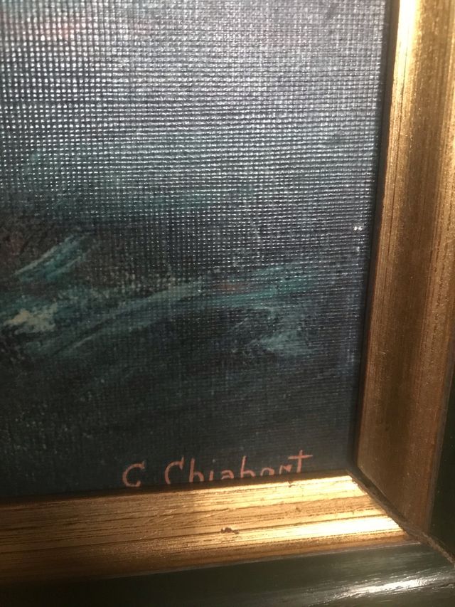 CUADRO A TABLILLA DEL AÑO 1800