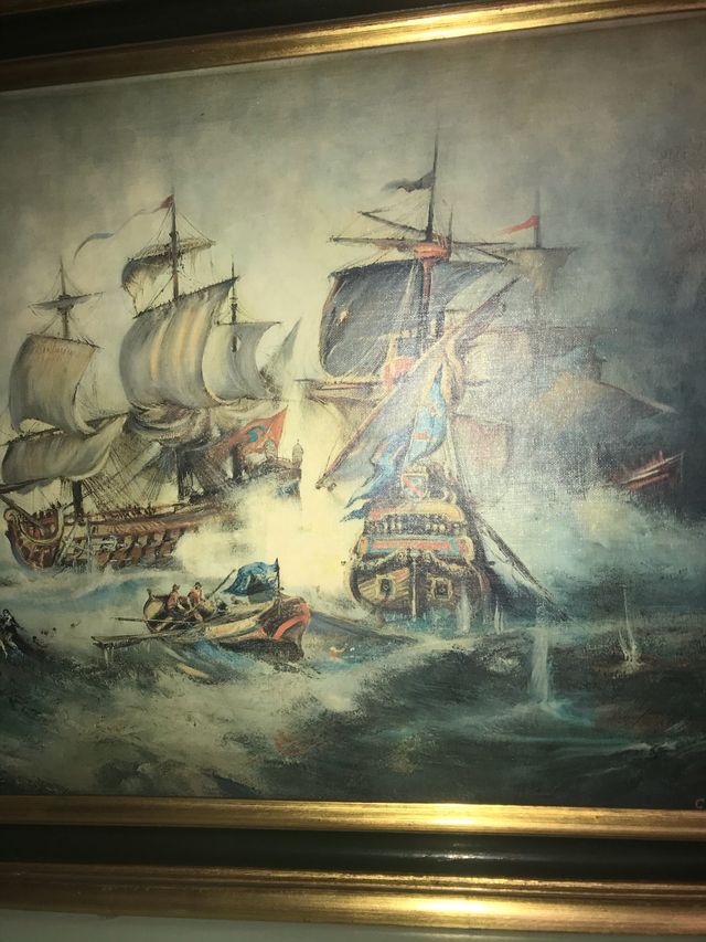 CUADRO A TABLILLA DEL AÑO 1800