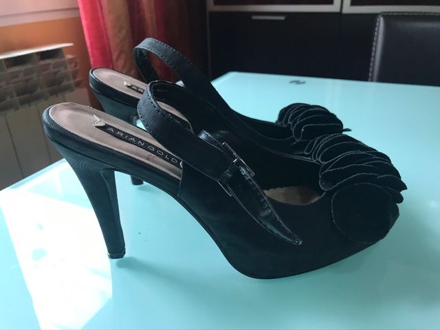 Zapato abierto talón 