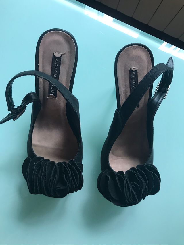 Zapato abierto talón 