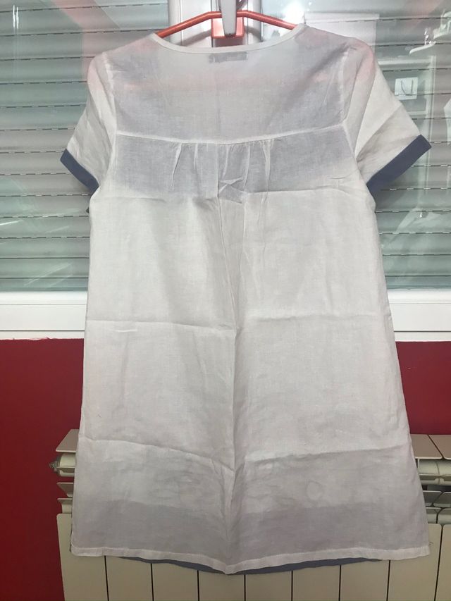 Vestido bordado mini
