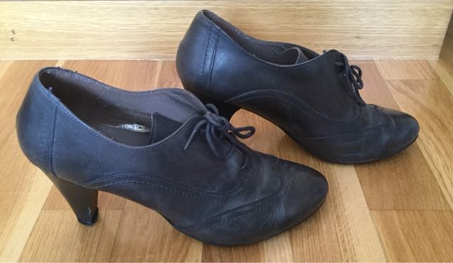 Zapatos de piel de mujer talla 38