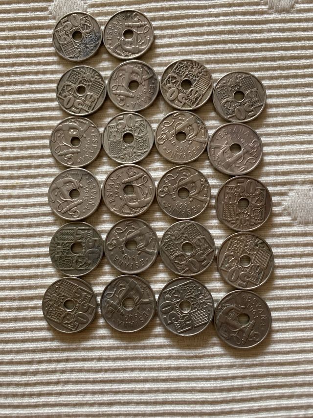 Monedas de 25 centimos