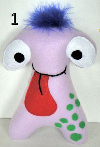 peluches de tela hechos a mano