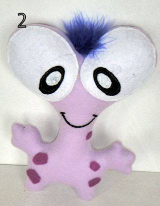 peluches de tela hechos a mano